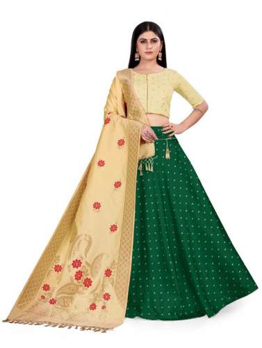 Buy Semi Stitched Lehenga Choli By A3 Fashion