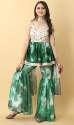Fashion Basket Georgette Sharara Salwar Suit For Womens thumb 3