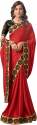 Buy Granthva Fab Silk Blend Saree At Retail Price thumb 1