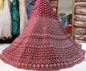 Mirror Work Bridal Lehenga Choli 