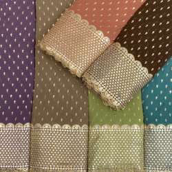 Beautiful Embroidered Georgette Panel Fabric