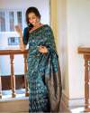 Riya-Organic Banarasi Lichi Silk Saree thumb 2