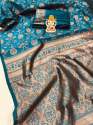 Riya-Organic Banarasi Lichi Silk Saree thumb 6