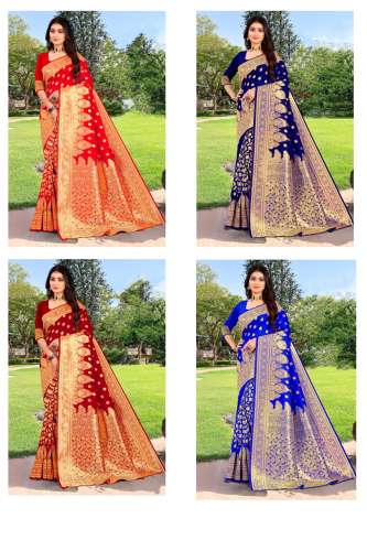 Ishita House New Banarasi Silk Saree