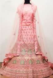 ISHITA HOUSE NEW PINK EMBROIDERY LEHENGA CHOLI