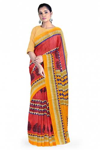 Buy Cotton Saree By KT Brand At Wholesale Rate by KT