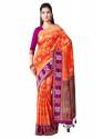 VIBTAG Kanchipuram Saree With Unstitched Blouse  thumb 2