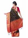 VIBTAG Kanchipuram Silk Saree With Blouse Piece thumb 3