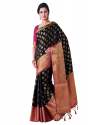 VIBTAG Kanchipuram Silk Saree With Blouse Piece thumb 5
