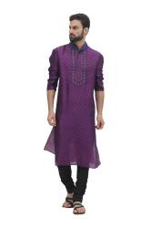 Buy Mens Krishna Mehta Embroidered Kurta