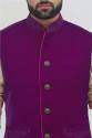 Buy Mens Velvet Vest By Krishna Mehta thumb 2