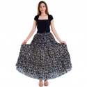 Krishna Mehta Floral Design Wrap Arround Skirt