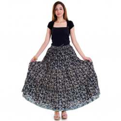 Krishna Mehta Floral Design Wrap Arround Skirt