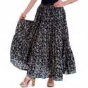 Krishna Mehta Floral Design Wrap Arround Skirt thumb 2