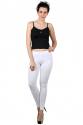 Buy South India Shopping Mall White Lycra Leggings