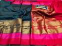 Traditional Maheshwari Handloom Silk Saree 
