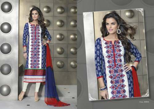 Cotton Printed Daily wear Ladies Suit 
