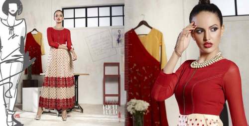 Latest western Long One Piece Dress
