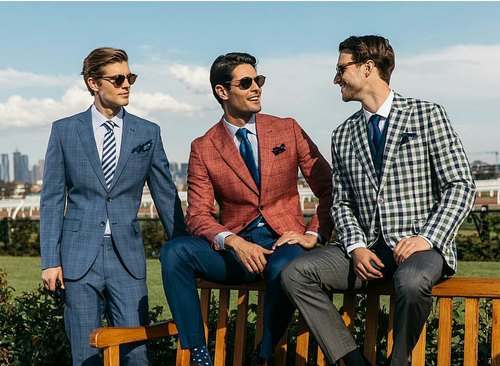 Mens Casual Checks Blazer