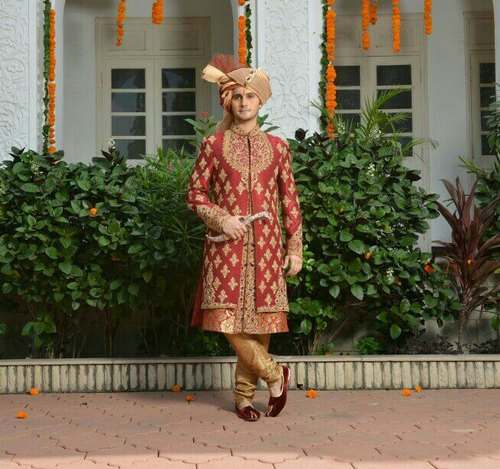 Mens Unique Style Wedding Sherwani by Shri Mohan Vikas Mandal