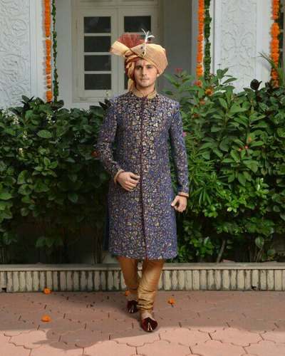  Mens Wedding Sherwani by Shri Mohan Vikas Mandal