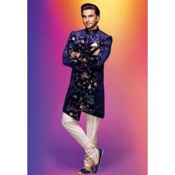 Men Printed Indo Western Outfit