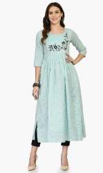 ANJUSHREE Choice Presents you Naira Cut Kurti