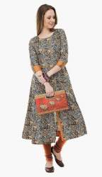 Front Slit Anarkali Kurti by AnjuShree Choice