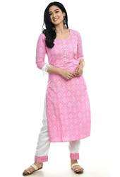 Get Ladies AnjuShree Choice Printed Kurti