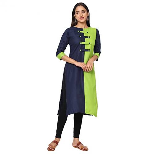 Buy Cotton Straight Kurti By Sitaram Designer by Sitaram Designer