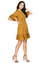 Buy DesiNoor.com One Piece Mustard Frock At Retail thumb 2