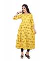Buy Yellow Printed Maternity Kurti By DUMMY SHAPE 