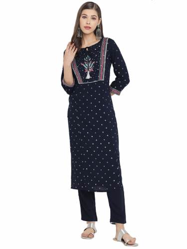 Buy Fancy Kurti and Pent Set At Wholesale Rate by Rama