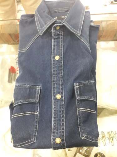 Casual Wear Mens Denim Shirt  by RAJ Factory Outlet