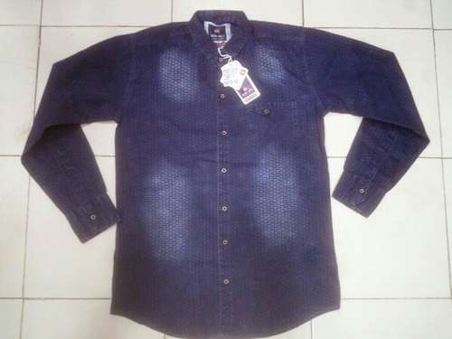 Plain Denim Shirt for men