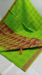 Designer Printed Polyester Saree