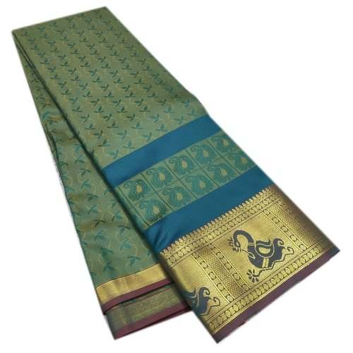 Ladies Printed Silk Fancy Saree by SVD Fashion