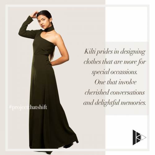 Long Party Wear Western Maxi Dress by House of Kilti