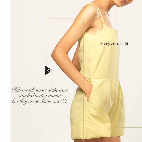 Stylish Short Romper Jump suit  by House of Kilti