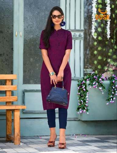 Ladies Digital Print Cotton Kurti