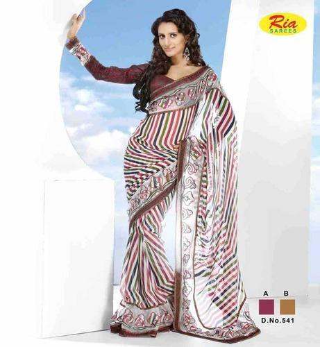 Leheriya Design Daily Wear Georgette Saree -541