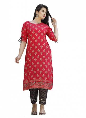 Buy Style Secret Brand Printed Kurta Pant Set by Style Secret