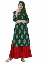 Buy Style Secret Rayon Kurti Palazzo Set At Retail