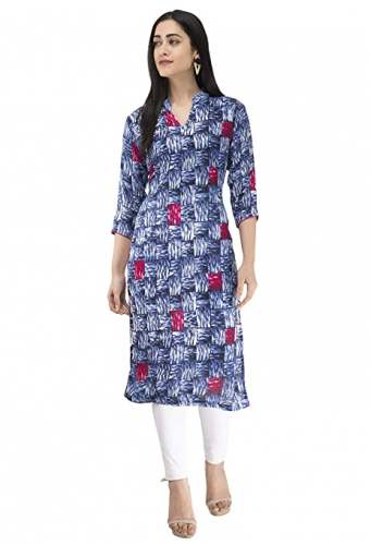Buy MEZENOR Brand Straight Kurti At Wholesale Rate