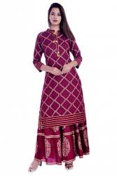 Get ERISHA Brand Rayon Readymade Suit At Wholesale