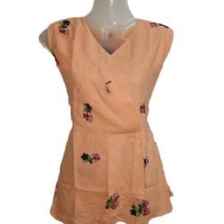 Sleevless Printed Tunic Top for Girls 