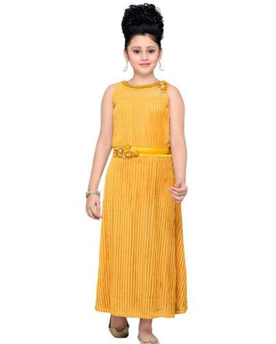 Fancy Kids Girls Gown 