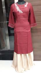 Festive wear kurti Sharara set 