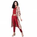 Buy Fancy Kurti Pant With Shrug At Wholesale Rate thumb 1