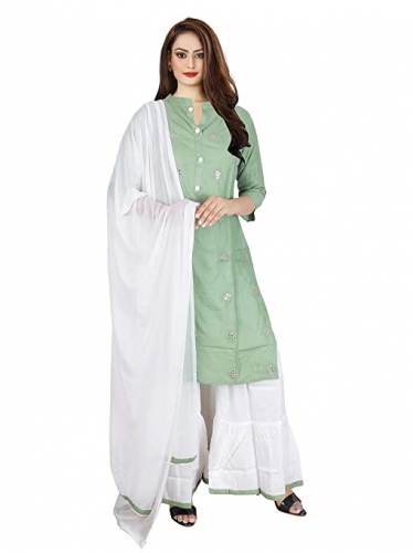 Buy Wiziwish Rayon Kurti Palazzo Set At Wholesale